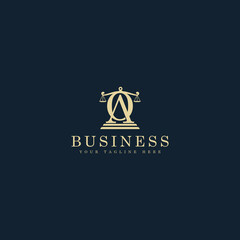 Letter OA Law Firm Logo