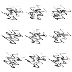 A unique abstract illustration. Original wallpapers. A screensaver mobile devices. A beautiful image will decorate design projects and ideas. A unique combination of lines, waves of curves, textures.