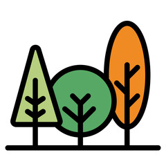 tree line icon