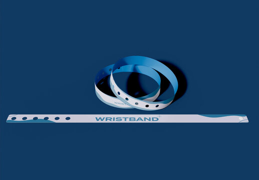 Wristbands Mockup