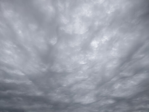 leichter grauer Himmel, Hintergrund Textur