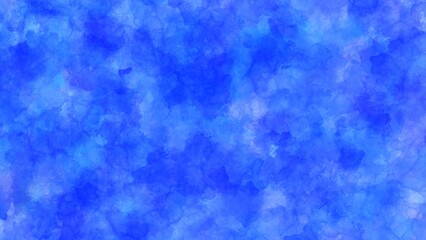 Material of blue watercolor texture illustration