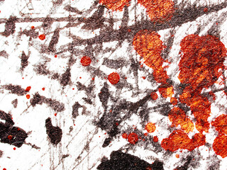 Fototapeta premium patterns Abstract grunge texture or background wall. white and red end black. You can apply for backdrop, concrete dirty, cement texture and everything about grunge artwork design