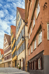 Fototapeta na wymiar Street in Tubingen, Germany