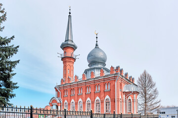 Fototapeta premium Nizhny Novgorod Cathedral Mosque, Russia. Built in 1915