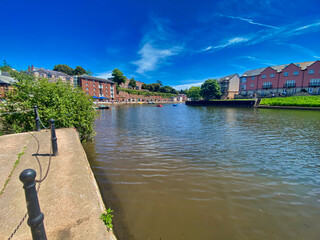 Naklejka premium Exeter Quay in Devon, UK