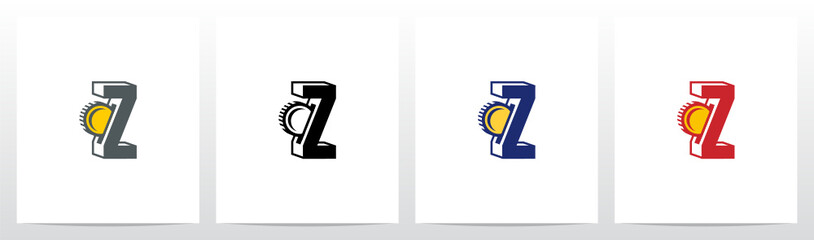 Coin Insert On Letter Logo Design Z - obrazy, fototapety, plakaty