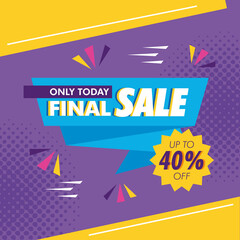 final sale banner