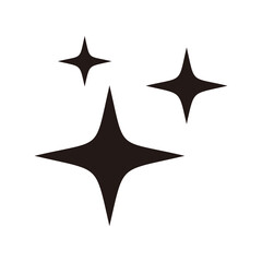 Sparkle icon. Stars icon vetor 