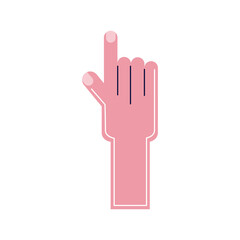 Obraz premium hand human selecting