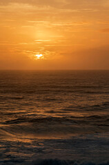 Fototapeta premium A view of the coast and Atlantic Ocean, Portugal