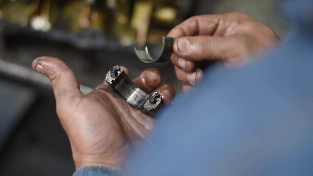 casquete de biela, mecanico