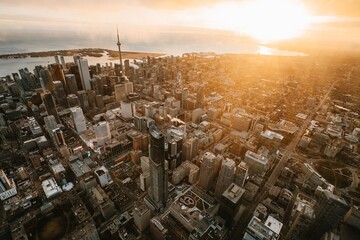 Toronto from the North West of the city