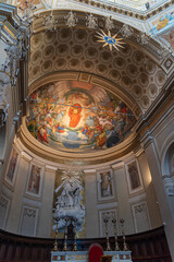 Ripatransone, Ascoli Piceno, Marche. The co-cathedral of SS. Gregorio Magno and Margherita