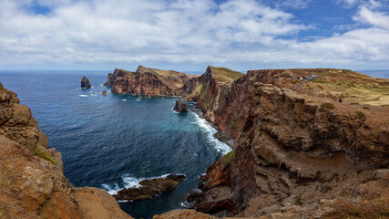 Klippen am Ponta do Rosto
