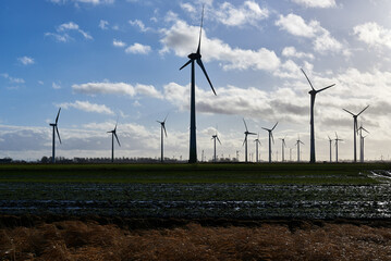 On-Shore Windpark zur Ökostromgewinnung