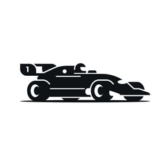 Race car modern logo design icon vector.