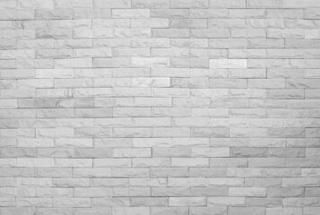 Fototapeta na wymiar White vintage brick wall background, texture interior Construction industry. Selective focus. 