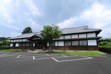 Naklejka premium 安中城 旧碓氷郡役所 庁舎 群馬県 安中市