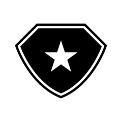 Shield star icon