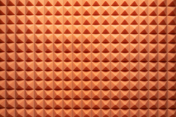 Acoustic foam panel background texture. Music concept on record studio