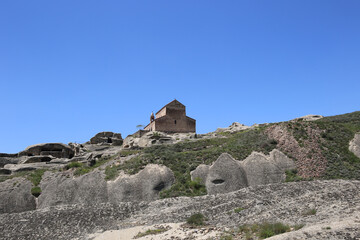 church in ancient cave town, Gori, Georgia