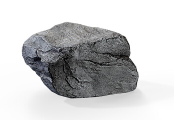 Obraz premium Pebbles Stack with Ripples 3d render