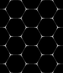 Obraz premium Vector seamless texture. Modern geometric background with hexagons. 