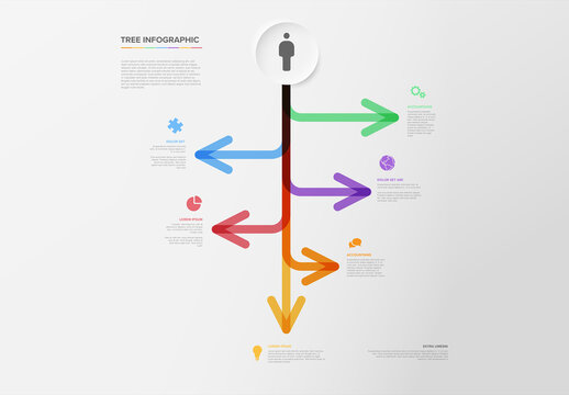 Arrows Infographics Layout with Various Diversity Options
