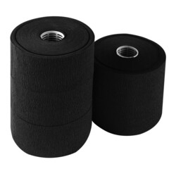 Neck pepper hairdressing isolated on white background