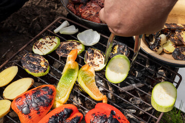 Grilled vegetables