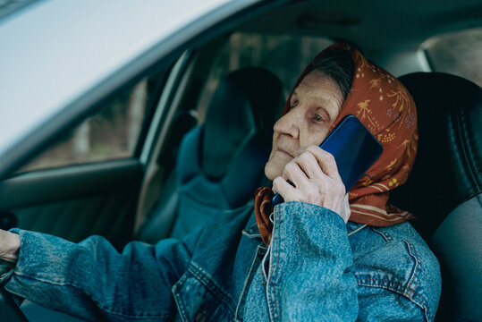 Elderly business woman