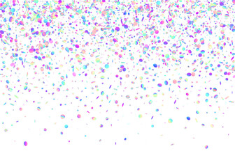 Carnival Background. Fantasy Art. Retro Multicolor Wallpaper. Party Flyer. Blue Disco Glitter. Kaleidoscope Texture. Hologram Confetti. Glitter Foil. Pink Carnival Background