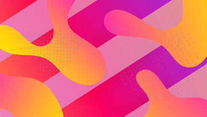 Gradient Cover. Wave Landing Page. Tech Minimal Design. Futuristic Shapes. Creative Geometry. Liquid Shape. Bright Page. Purple Vibrant Banner. Violet Gradient Cover