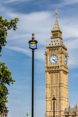 Big Ben Clock Tower in London, Great Britain - 506520666