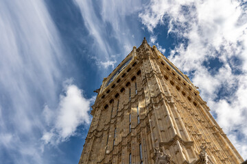 Big Ben Clock Tower in London, Great Britain - 506520669