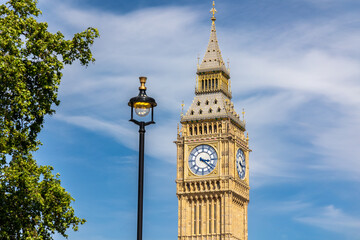 Big Ben Clock Tower in London, Great Britain - 506520697