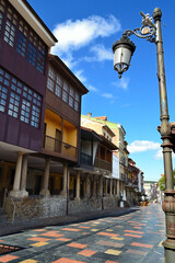 Galiana street in Aviles, Asturias
