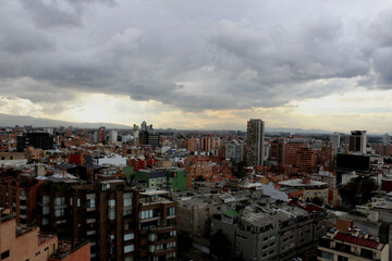 Panor&aacute;mica de la Ciudad de Bogot&aacute;. Colombia