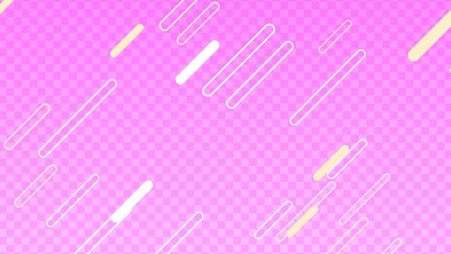 ポップ 配信 背景 アニメ VJ ピンク [ループ対応] [別Verあり]