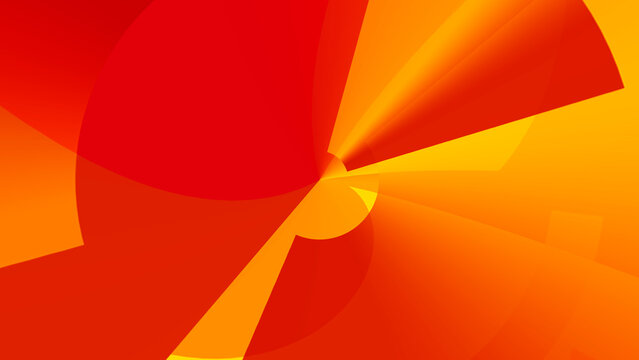 Abstract background with geometric elements and high resolution futuristic style red yellow and orange