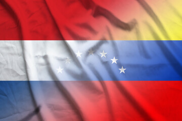 Netherlands and Venezuela government flag transborder relations VEN NLD