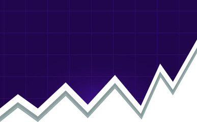 Abstract business cycle chart with background. Business concept. Vector illustration.