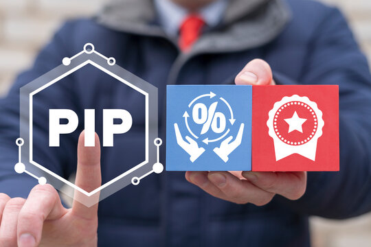 PIP Percentage In Point Finance Business Concept.