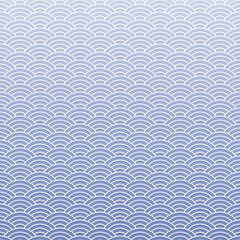 Wave seamless background. Vector illustration.
