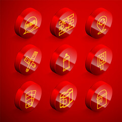 Set line RGB, Painting the house, spray, brush, can, Spray nozzle cap, Color palette guide and icon. Vector