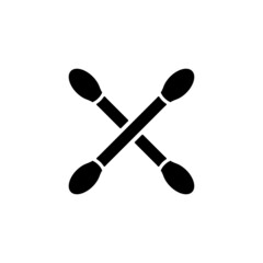 cotton buds icon vector design templates