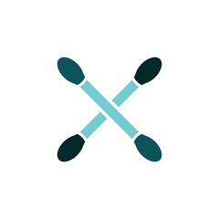 cotton buds icon vector design templates