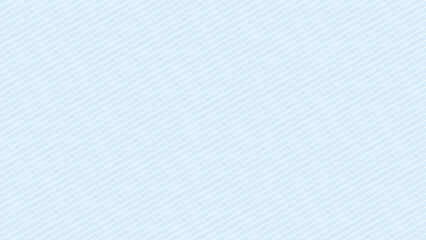 水色に白の極細ななめストライプのテクスチャー：シンプルな定番スタイルの背景素材	