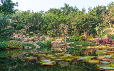 Historical Qingxiu Mountain Park in Nanning